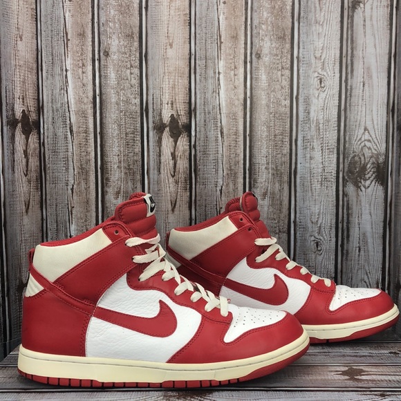 Nike Dunk High White Varsity Red - Size 9.5- 317982-162- 2009 main image 7